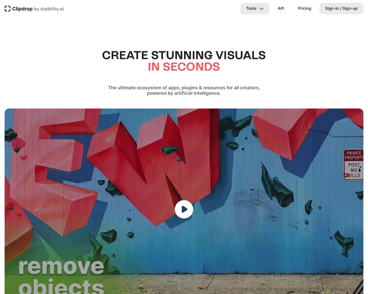 Create Stunning Visuals in Seconds