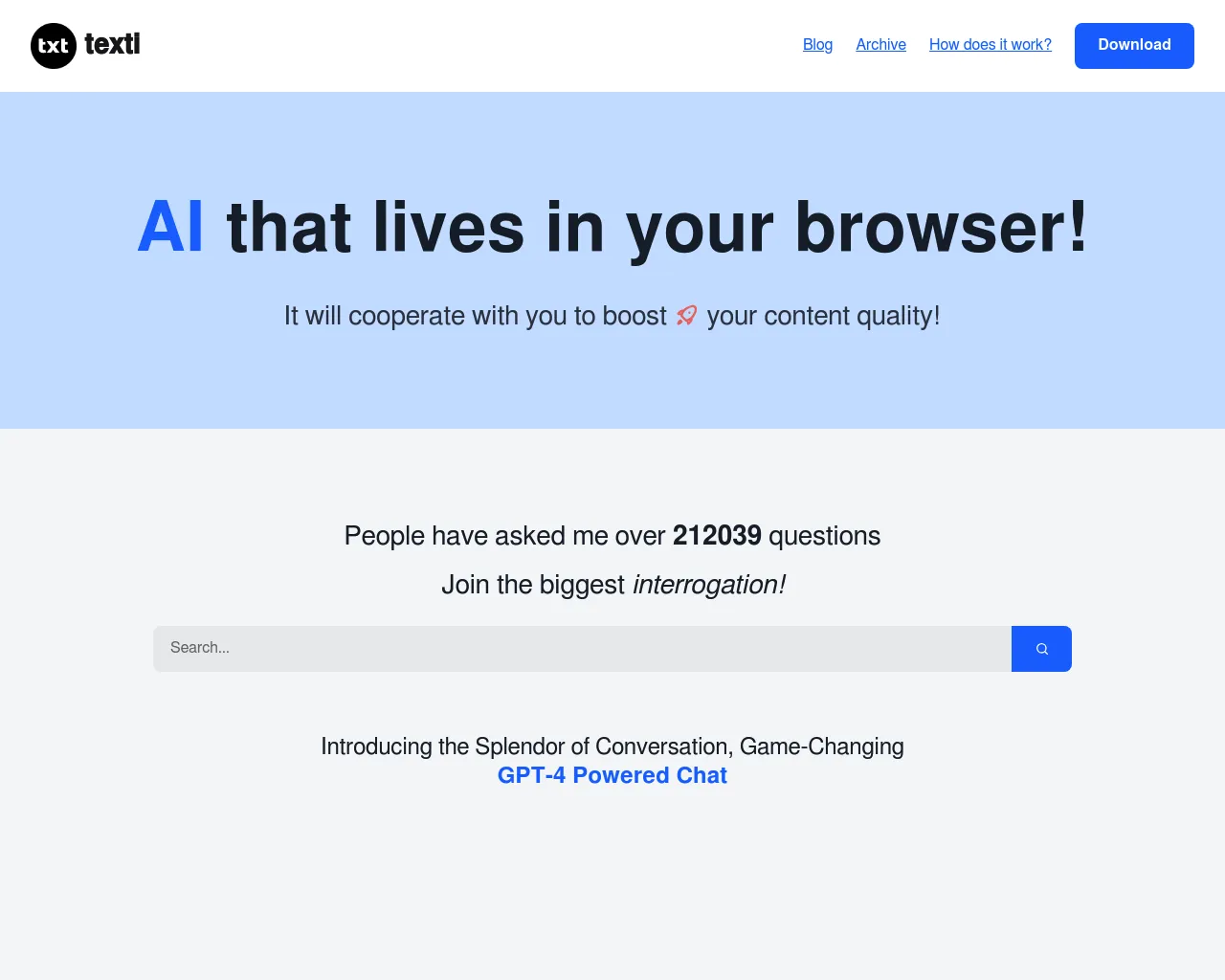 AI That Lives in Your Browser!