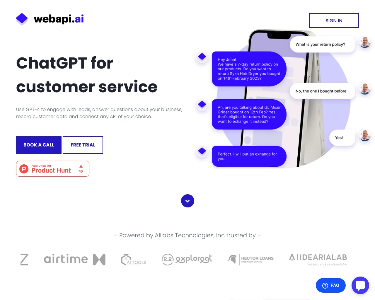 ChatGPT for Customer Service