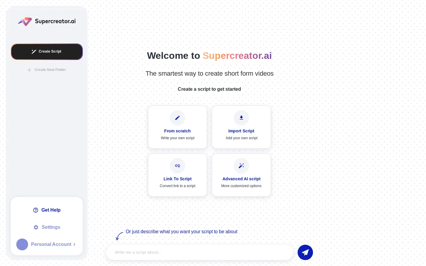 Supercreator.ai - Turn yourself into a digital supercreator