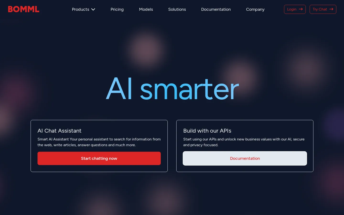 BOMML - Smart AI Hosting, Even Smarter Pricing