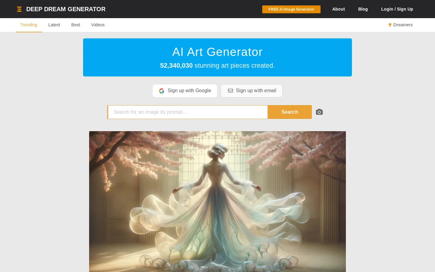 AI Image Generator: AI Picture & Video Maker to Create AI Art Photos Animation | Deep Dream Generator DDG