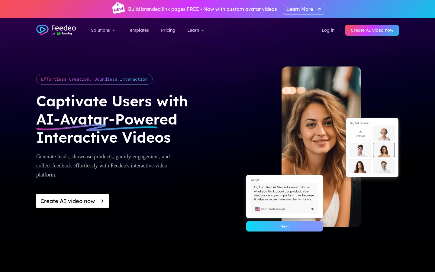 Feedeo - Boost Engagement and Sales with AI Interactive Videos