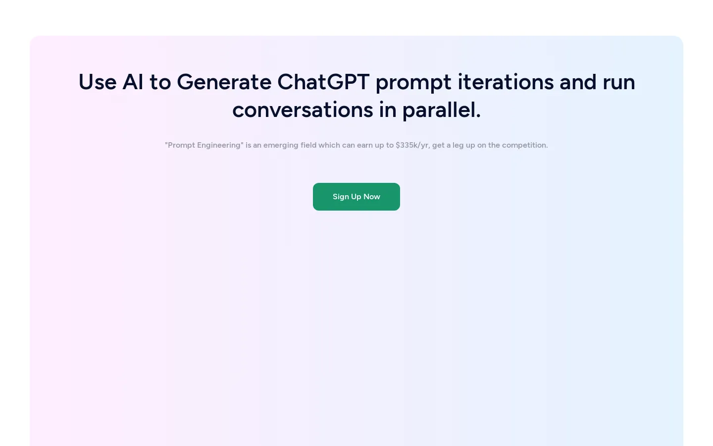 Use AI to improve ChatGPT prompts - GPT Prompt Tuner