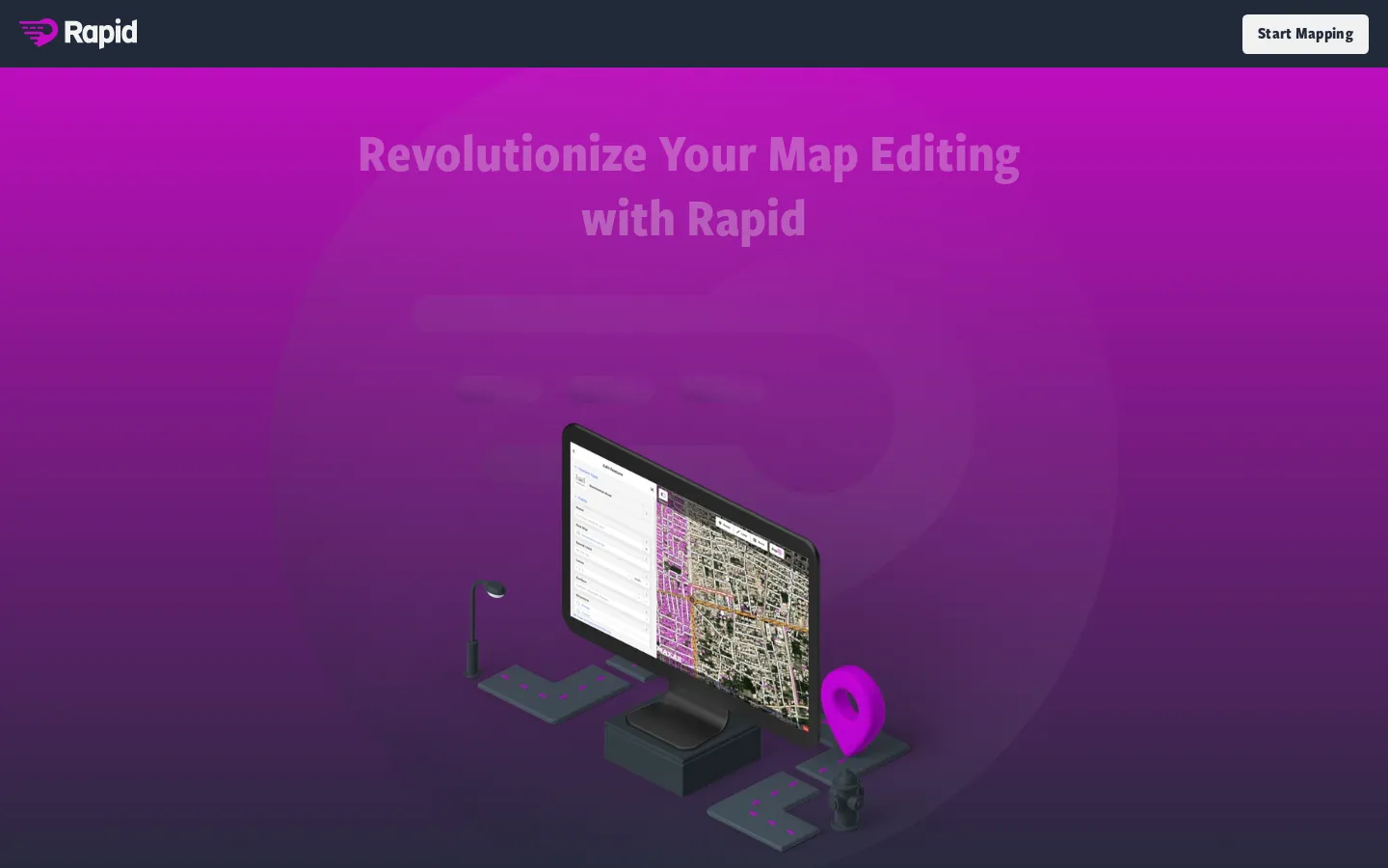 Rapid Editor - AI-Powered Map Overlay