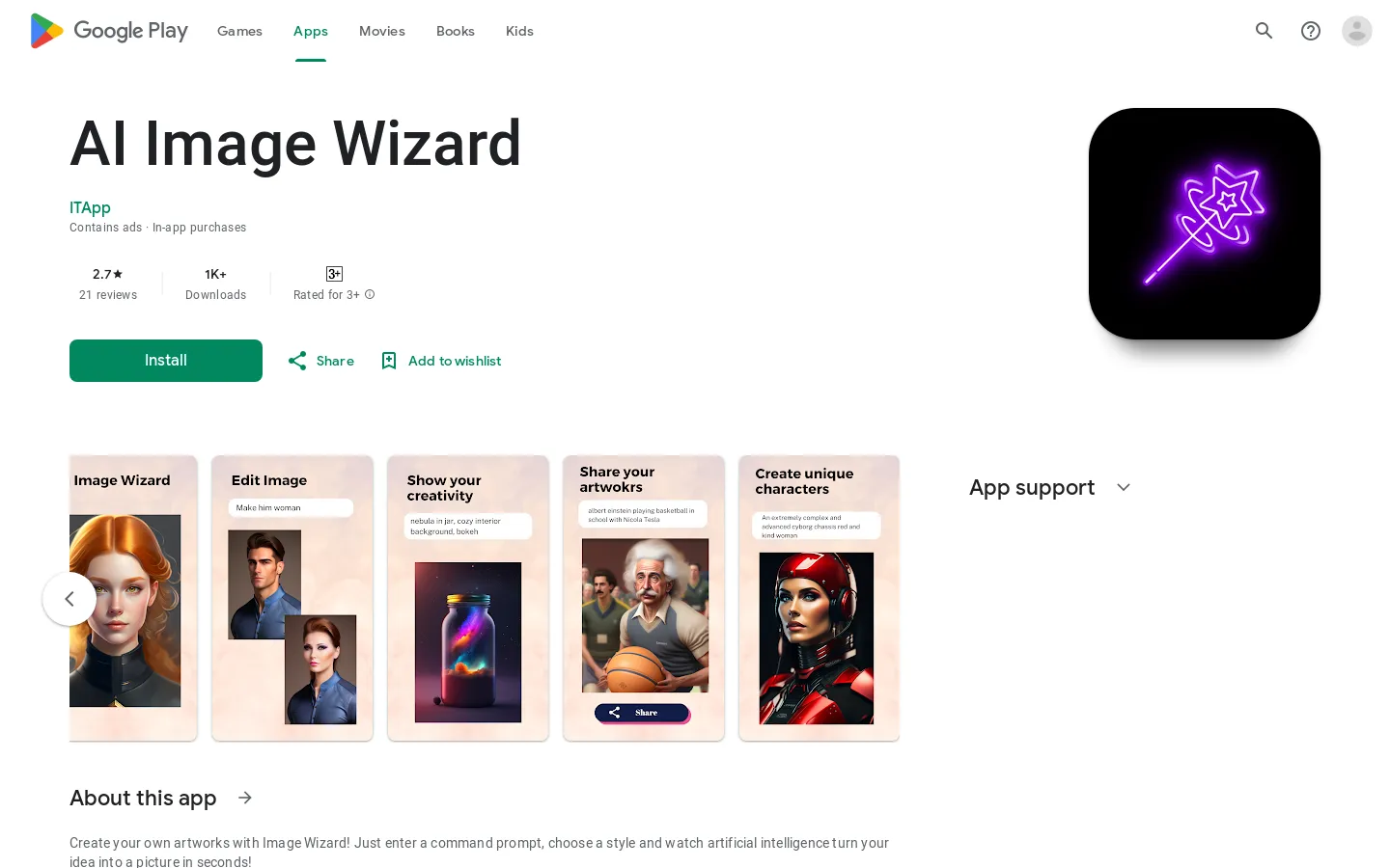 AI Image Wizard - Apps on Google Play