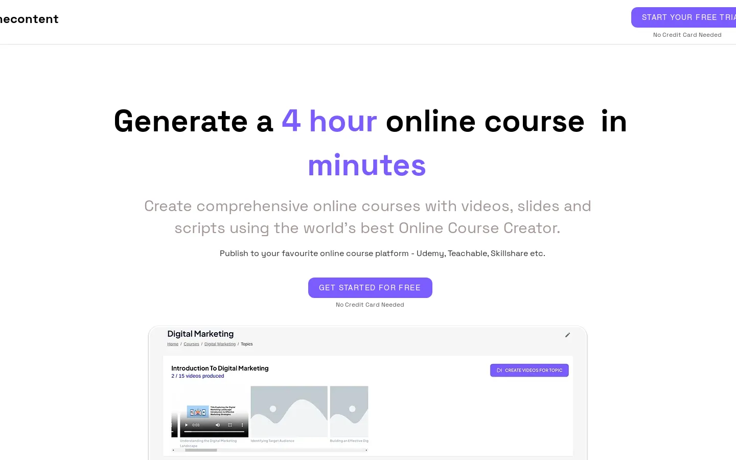 Rune Content | AI Course Maker