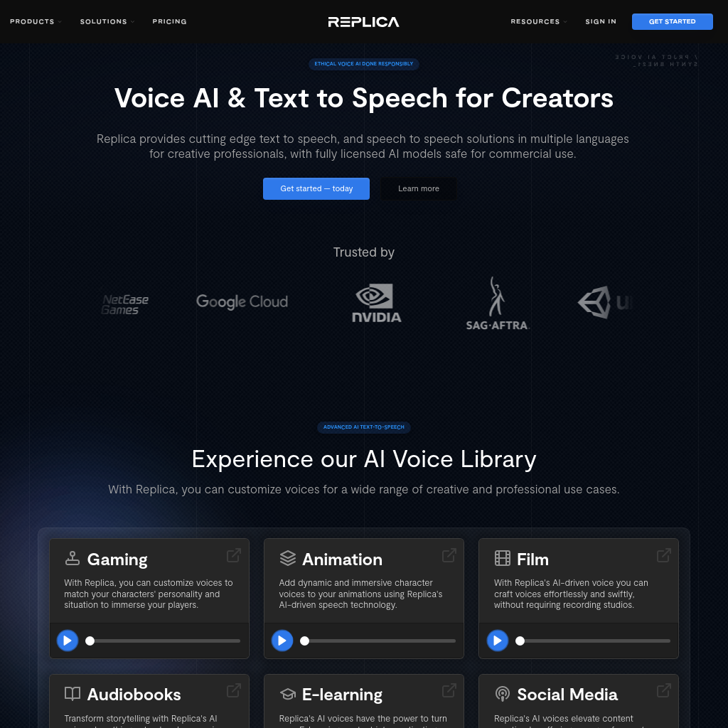 Generative AI Voice and Text to Speech