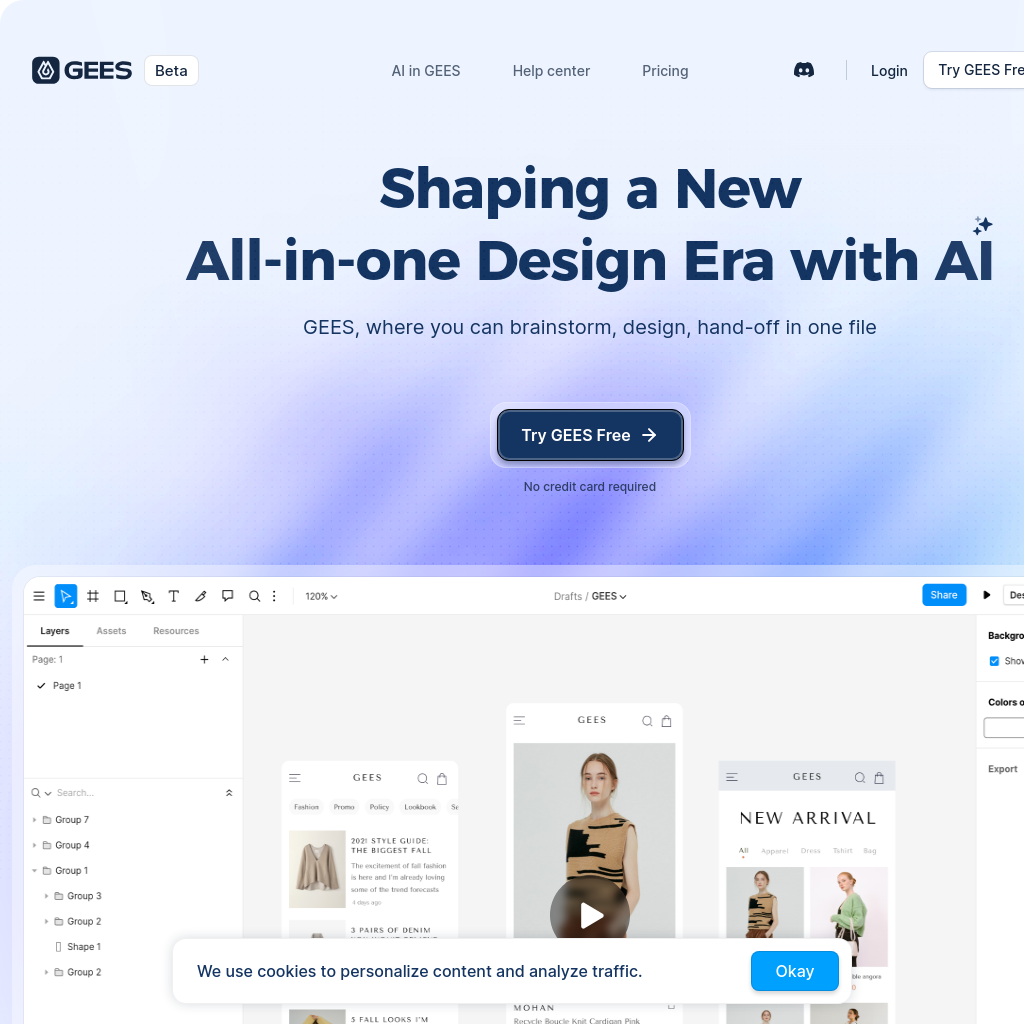 GEES | All-in-One AI Design Platform