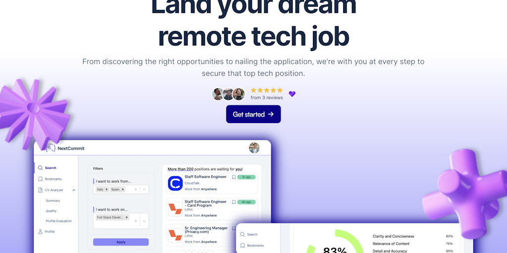 NextCommit - Land your dream remote tech job