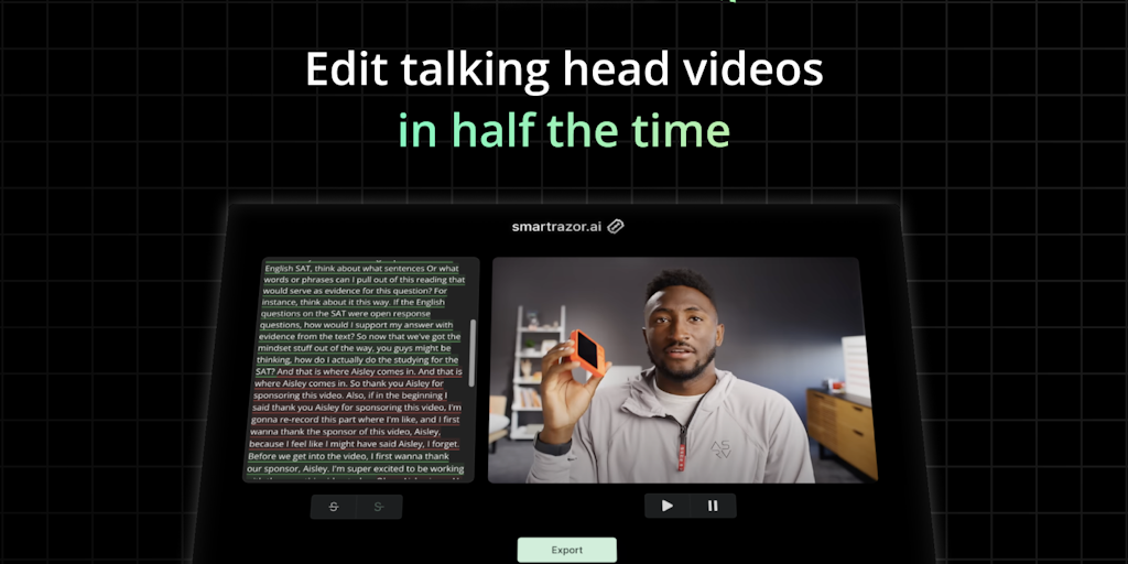 Smartrazor - Edit YouTube videos in half the time