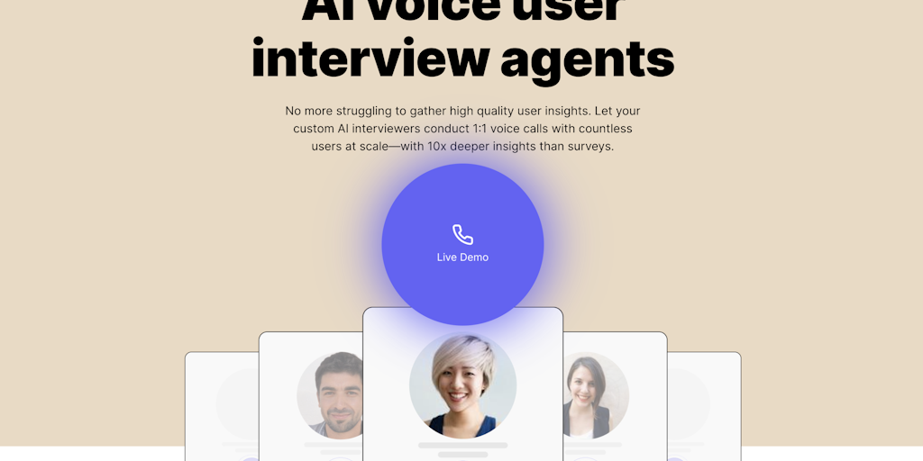 UserCall - AI Voice User Interviews