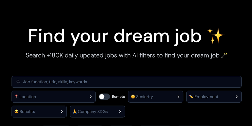 OmniJobs - Find your dream job in seconds