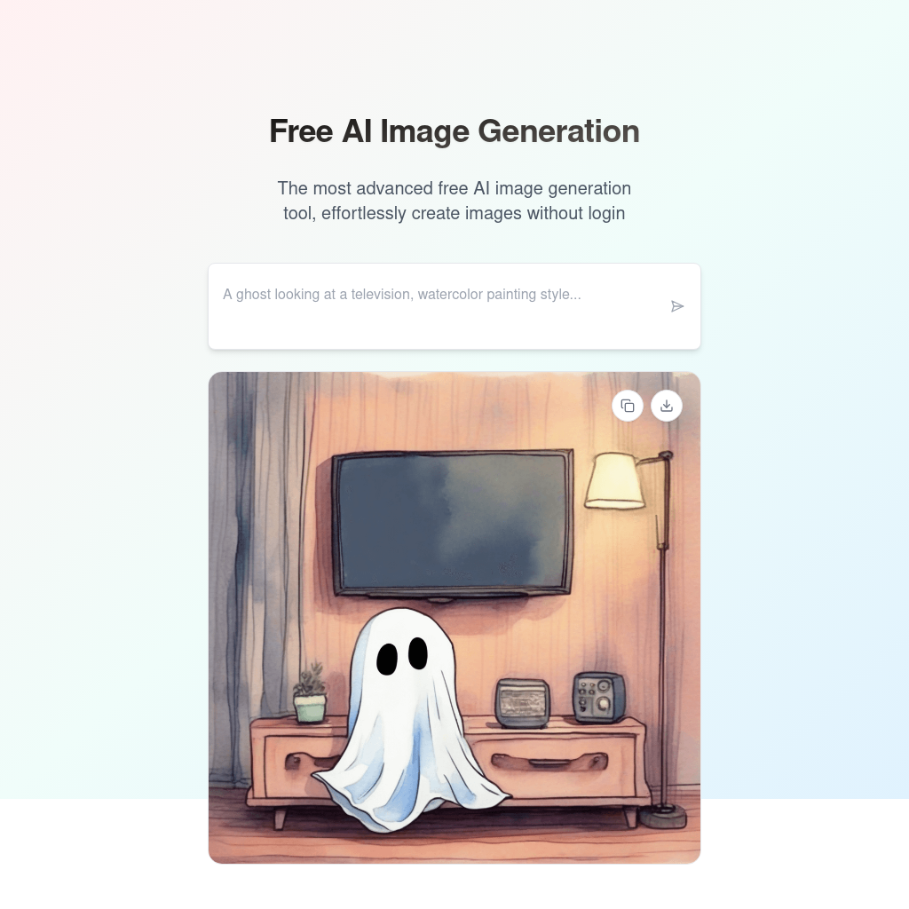 Free AI Image Generation Tool | AIGAZOU