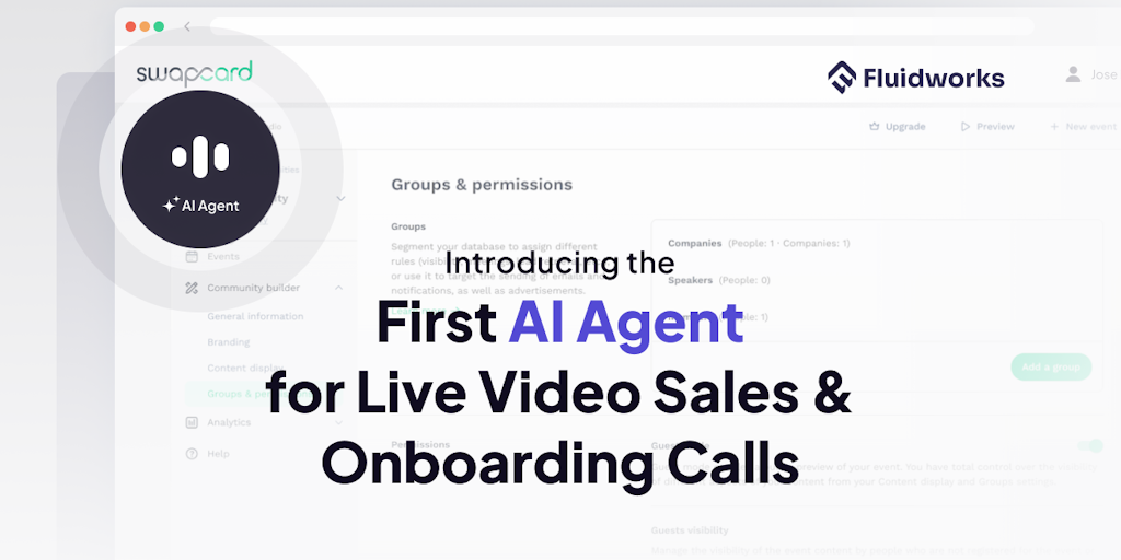 Fluidworks AI - Live Video Agent for Personalized Software Demos