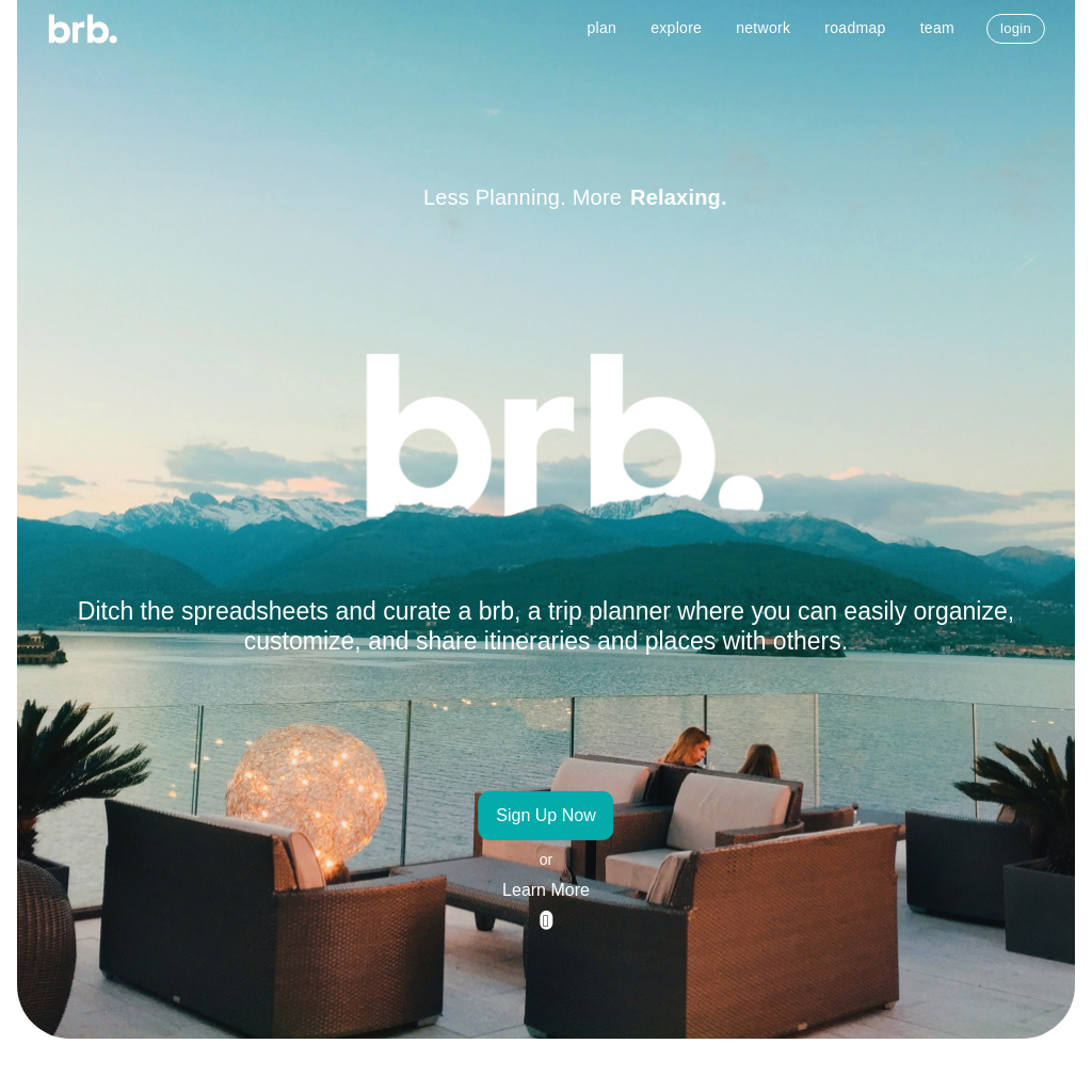 brb - Plan, Explore & Connect with Personalized Itineraries