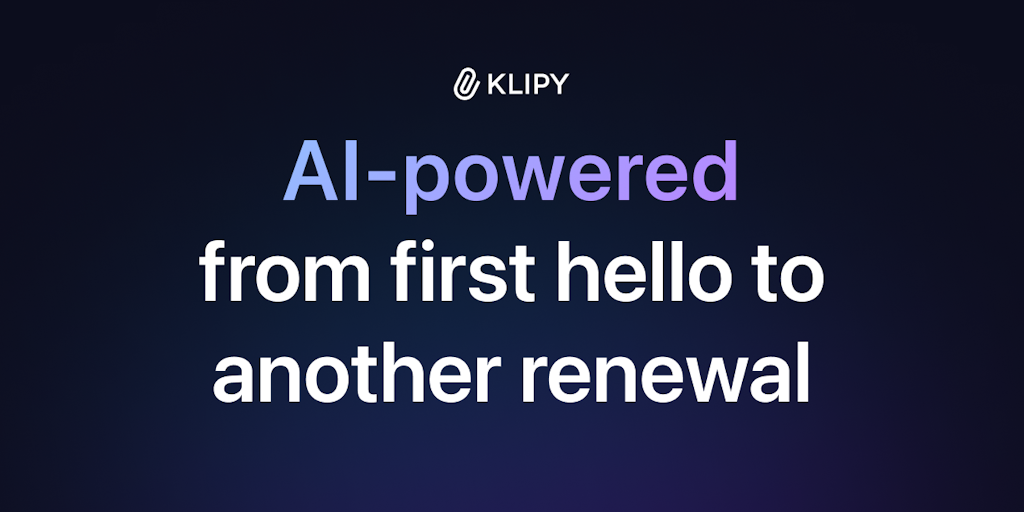 Klipy - AI Powered CRM for Scaling Businesses