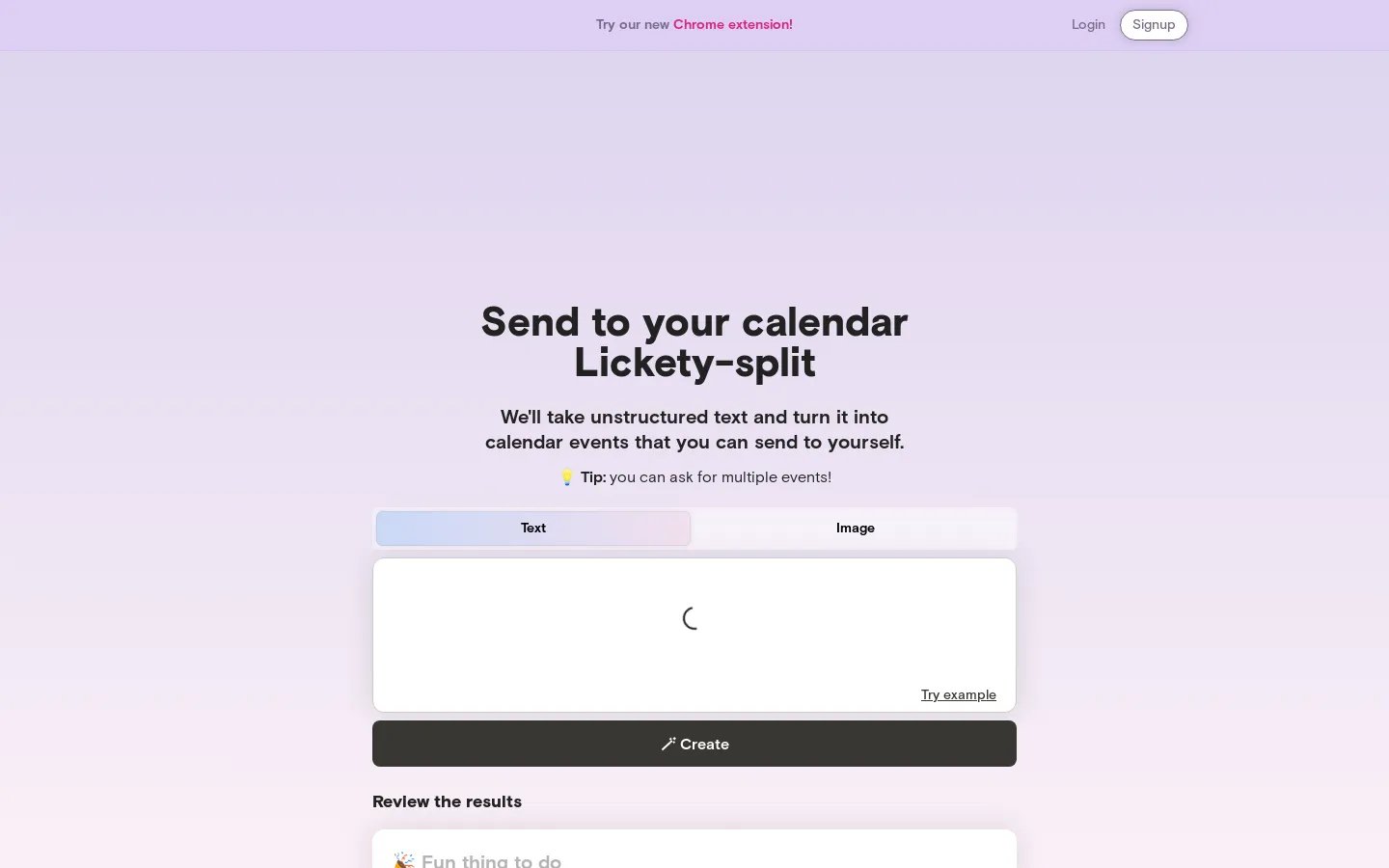 Convert Text to Calendar Events | Agenda Hero