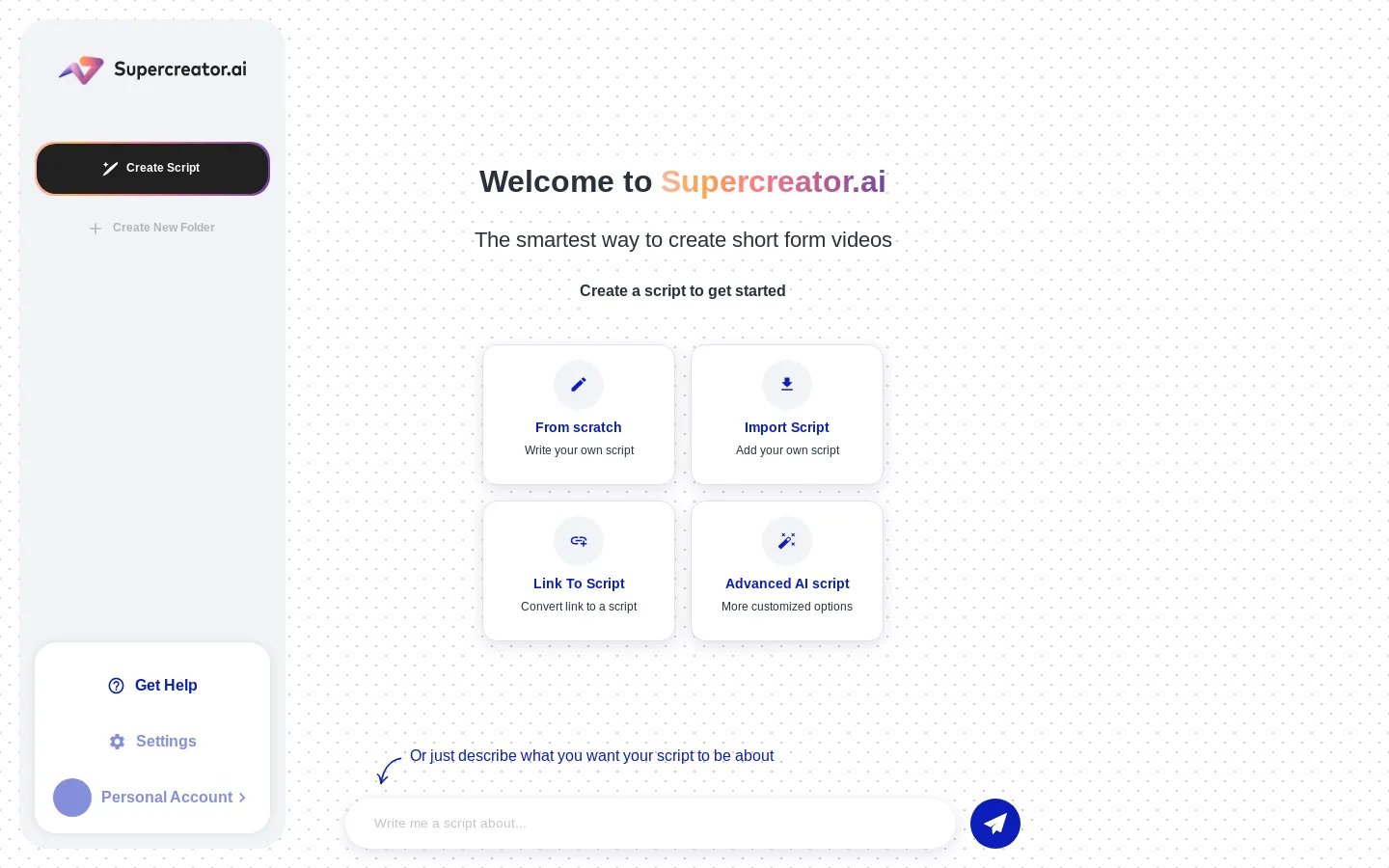 Supercreator.ai - Turn yourself into a digital supercreator