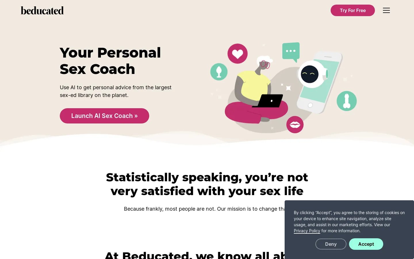 Beducated AI Sex Coach