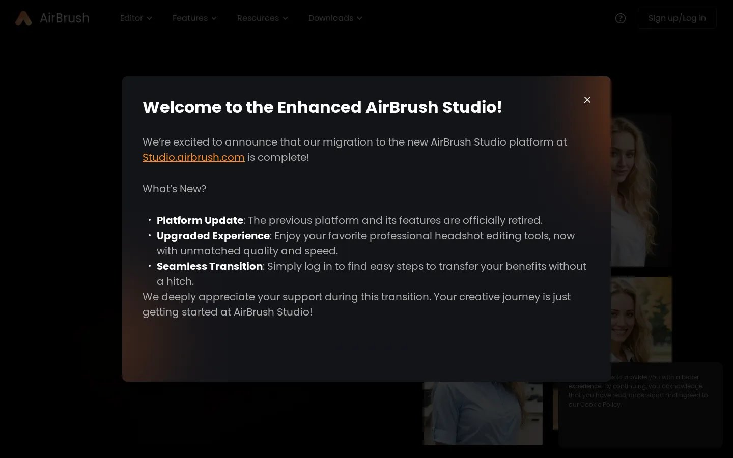 AI Headshot Generator - Elevate Your Photos with AirBrush Mac