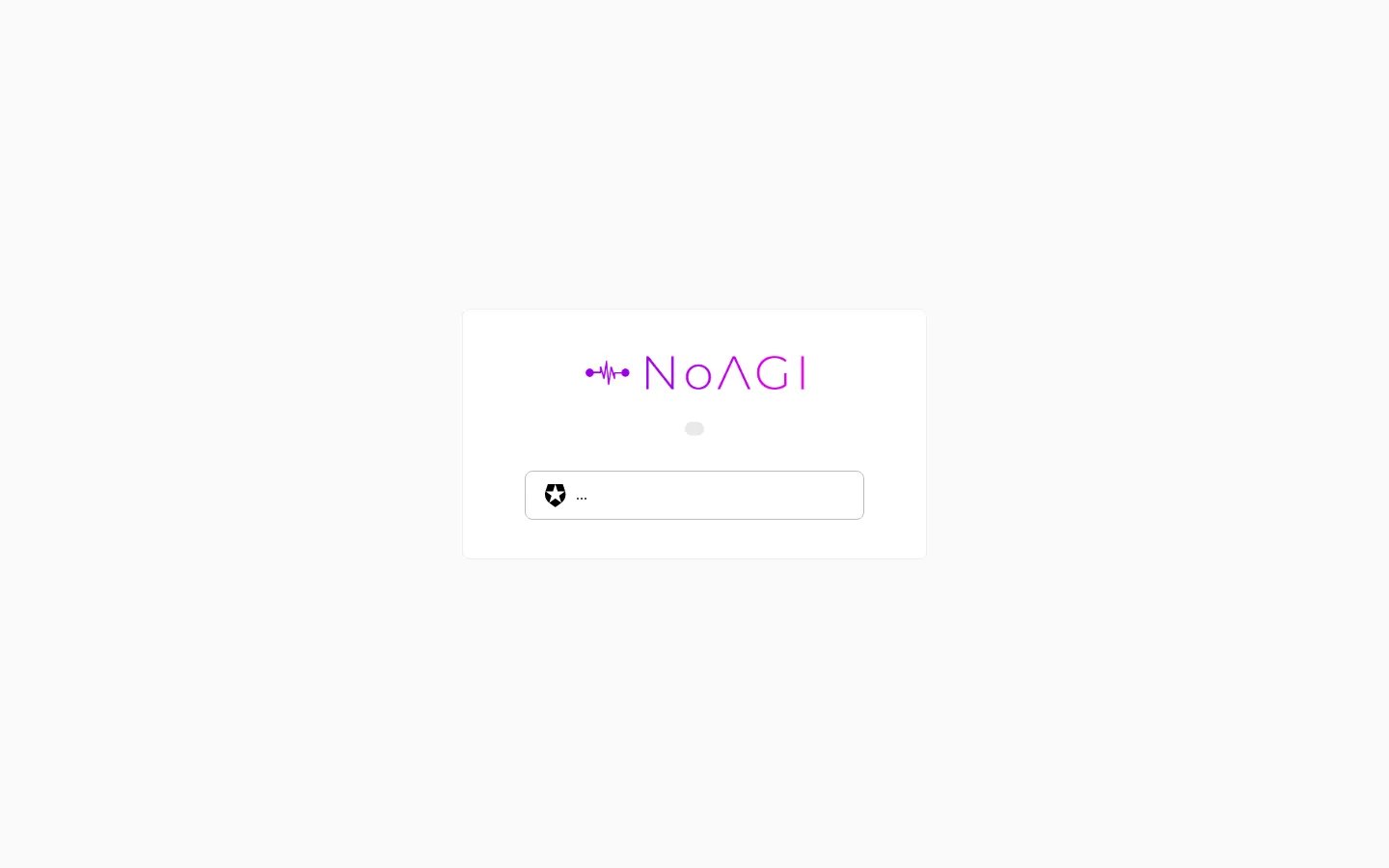 NoAGI