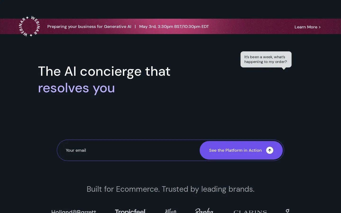 DigitalGenius - AI Concierge for Ecommerce | Transform Customer Experience