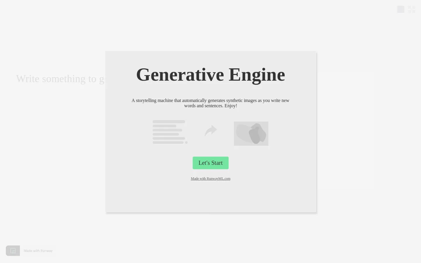 Generative Engine | Create Synthetic Images with RunwayML