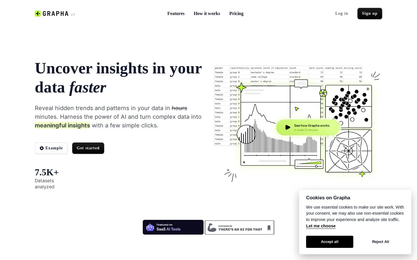 Grapha AI: Exploração de dados assistida para todos