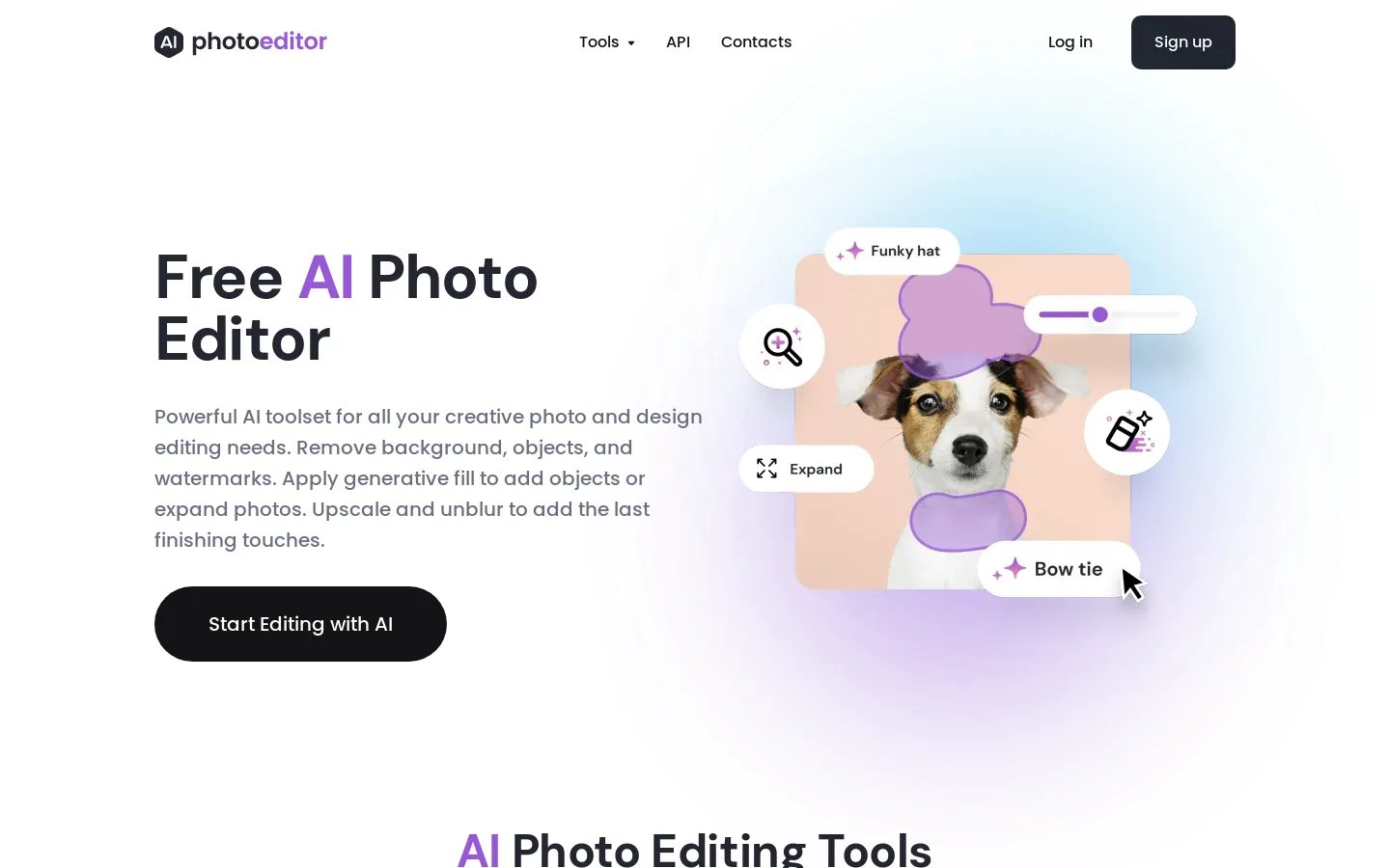 Editor de Fotos Automático con IA - PhotoEditor.AI