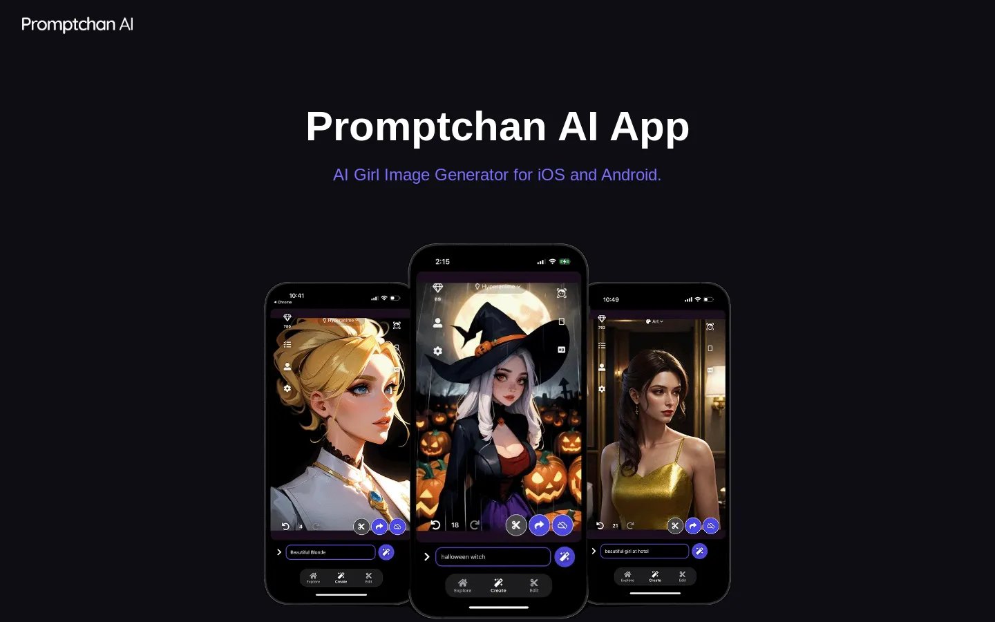 Promptchan: AI 少女生成器 - iOS 和 Android