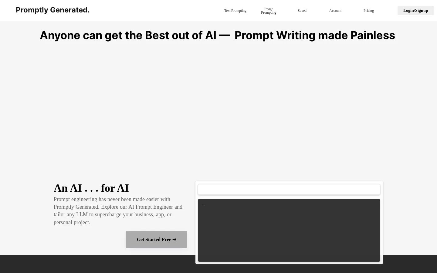 AI Prompt Generator - Optimize AI Responses | Promptly Generated