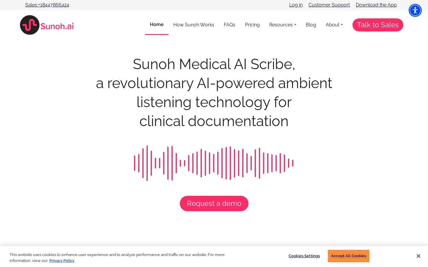 Sunoh Medical AI Scribe - 臨床ドキュメントの自動化