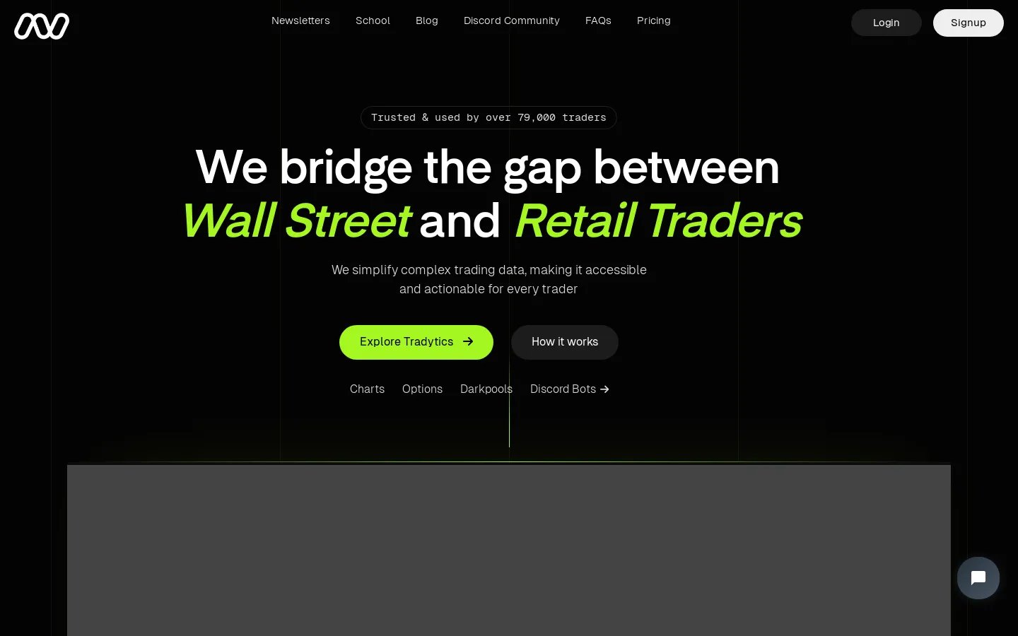 Tradytics - Bridging the Gap Between Retail Traders and Wall Street