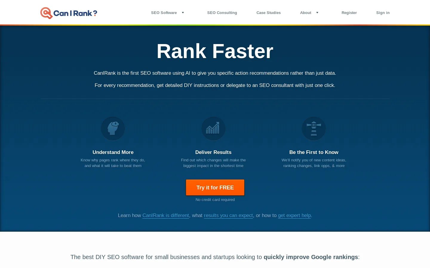 Boost Your Small Business with CanIRank's SEO Software