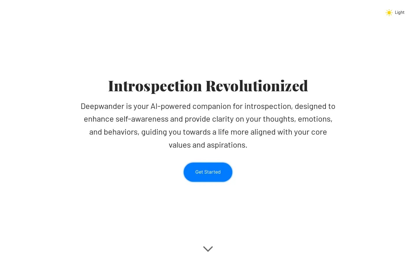 Deepwander: AI-Powered Introspection Tool for Personal Growth