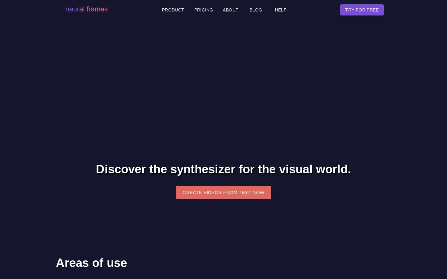 neural frames | AI animation generator