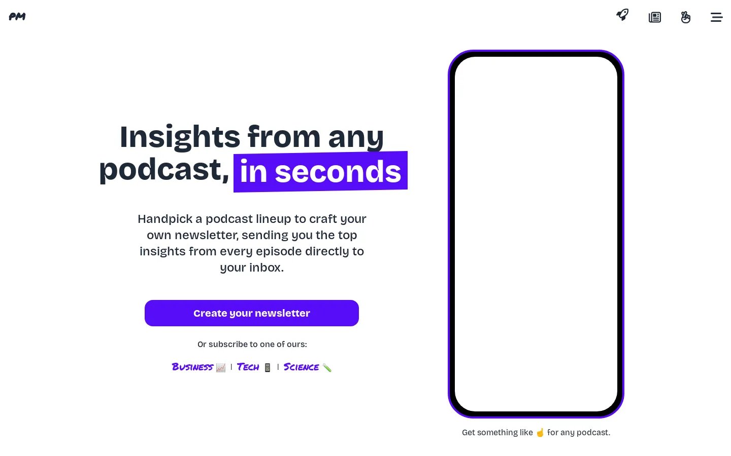 Podmob | AI-Enhanced Podcast Listening