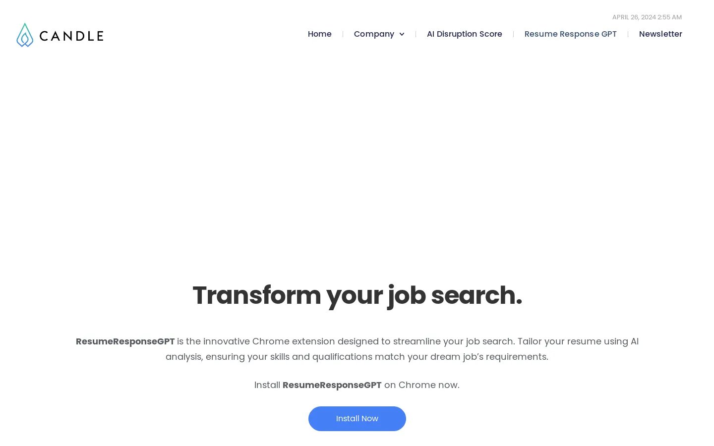 ResumeResponseGPT - Streamline Your Job Search with AI