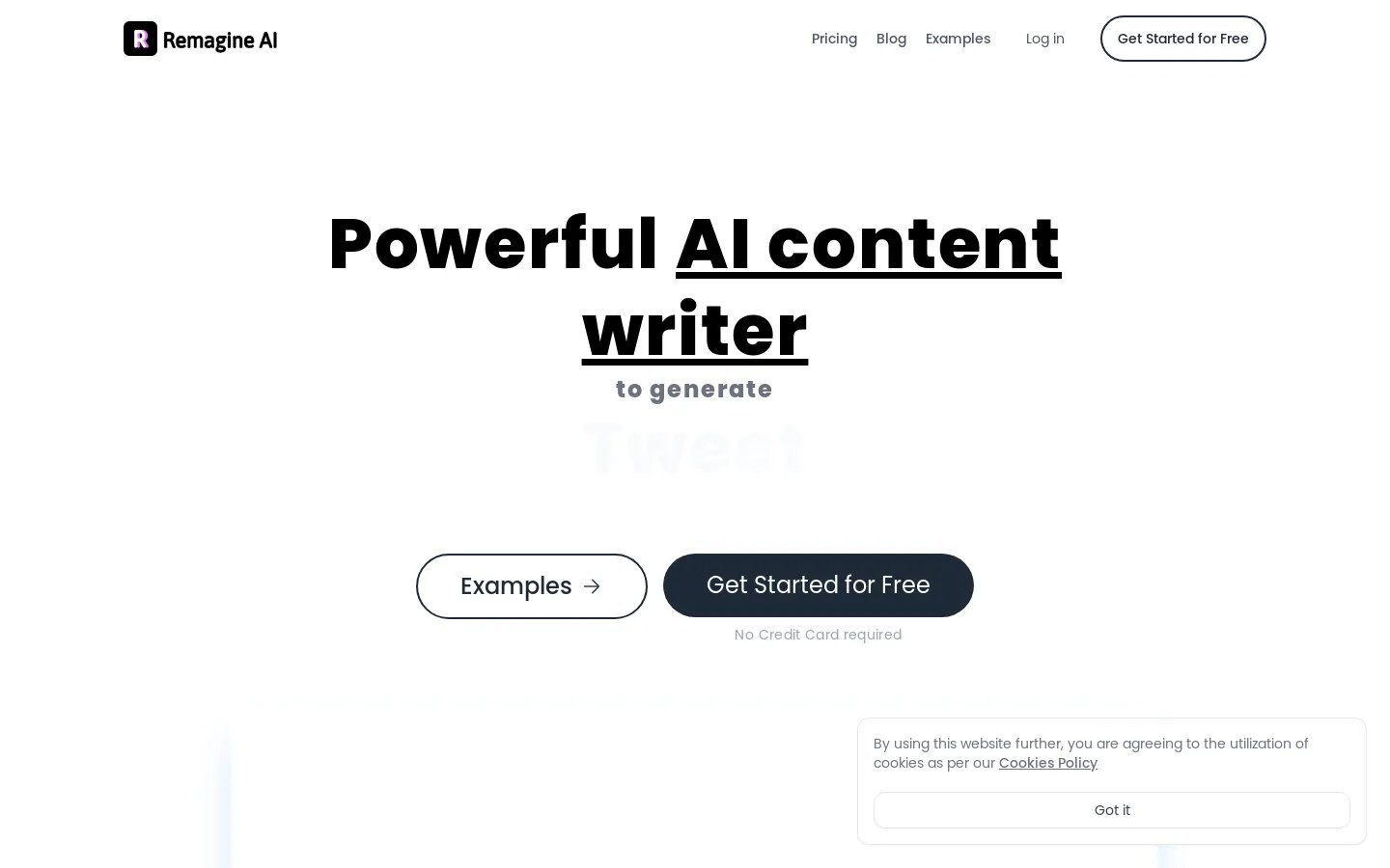 Remagine AI : Générateur de contenu marketing et d'articles de blog