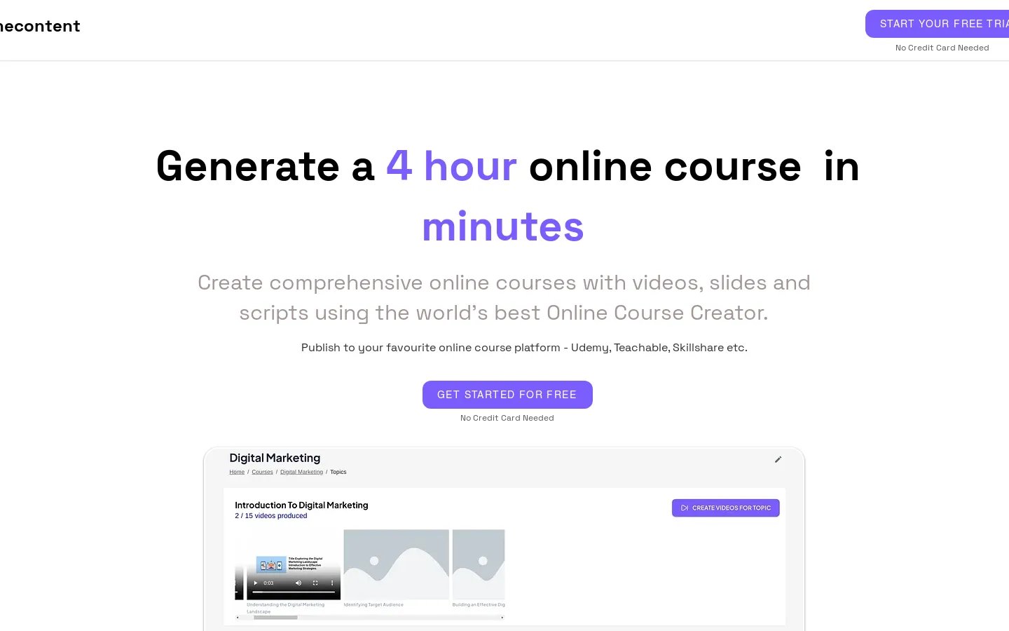 Rune Content | AI Course Maker - Create Comprehensive Online Courses