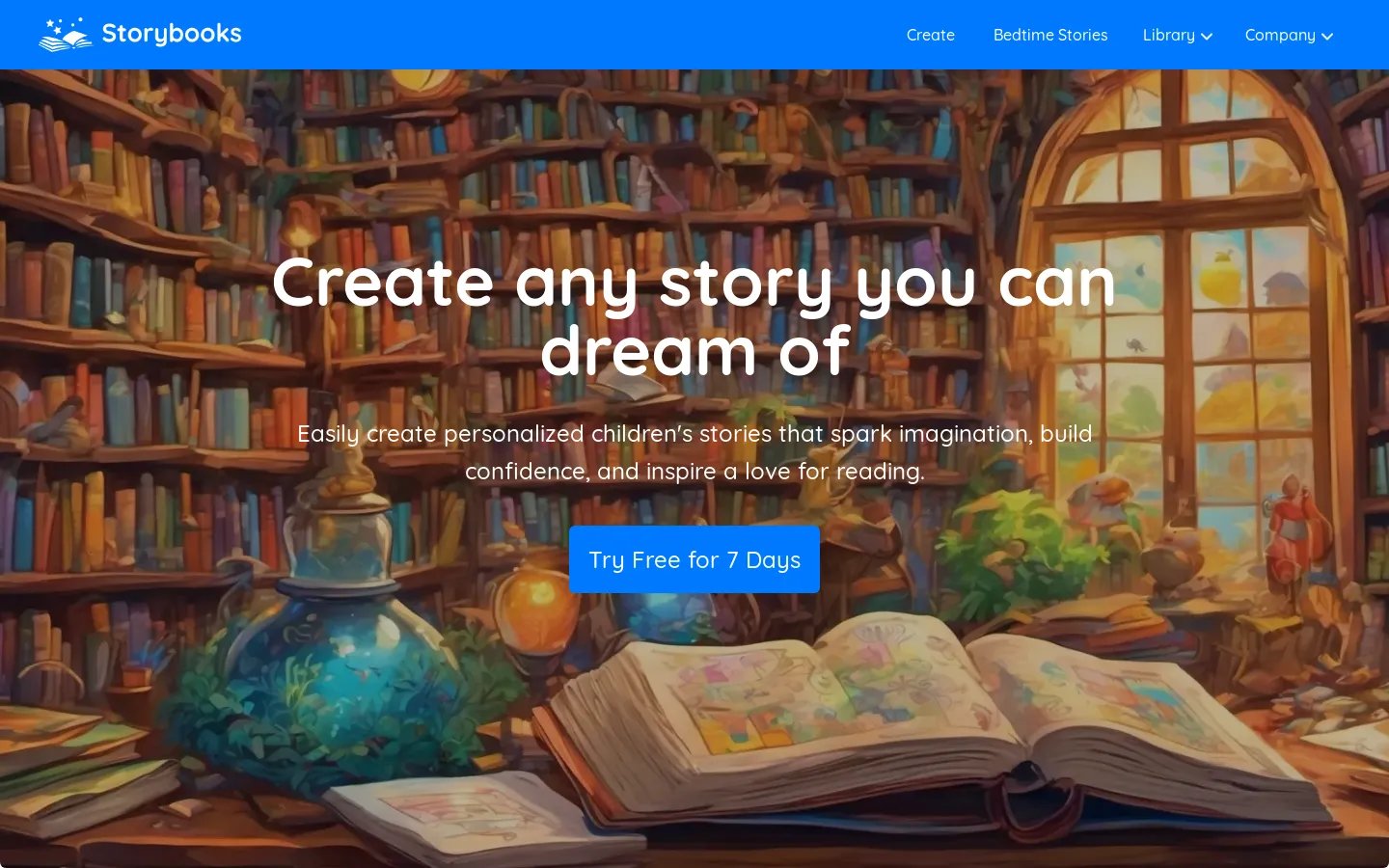 Storybooks - Personalized Stories for Children