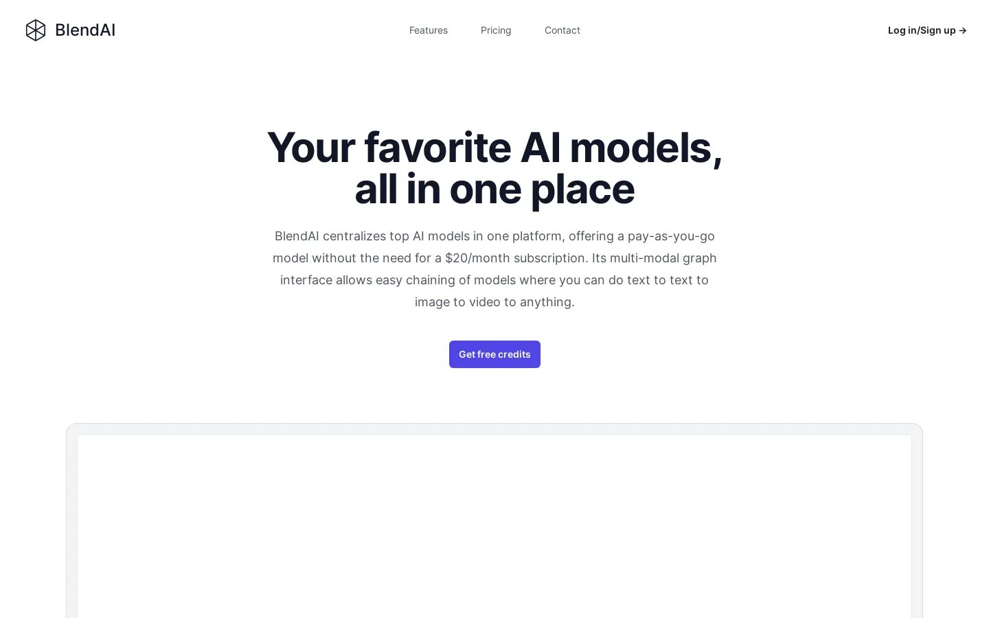 BlendAI - Connect Models for Multimodal AI