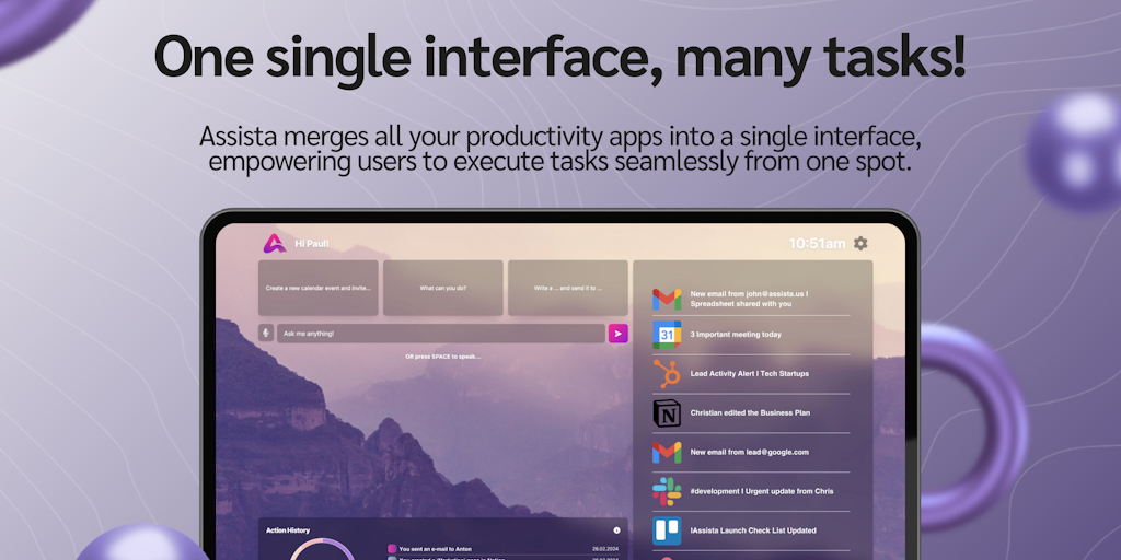 Assista AI - Transform Your Productivity with Advanced AI Assistance