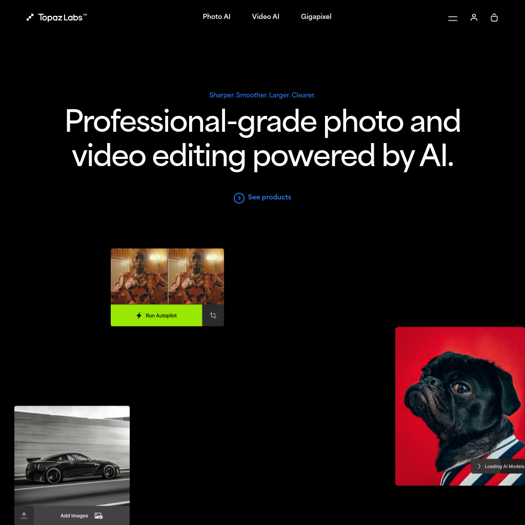 Topaz Labs | Professional-grade AI-powered photo and video editing