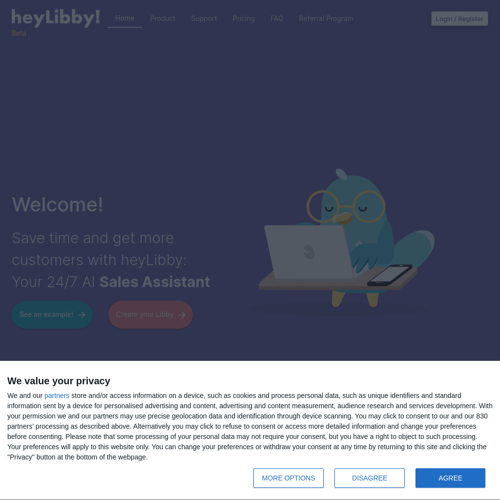 heyLibby Assistant Commercial : Automatisation des Ventes 24/7