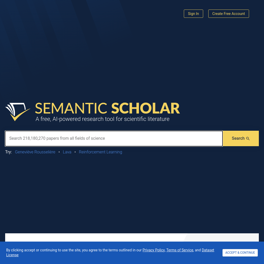 Semantic Scholar | AI搭載の論文検索ツール