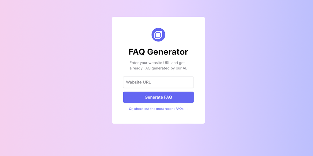 Генератор FAQ с ИИ (бесплатно, без регистрации) - ChatWith.Tools