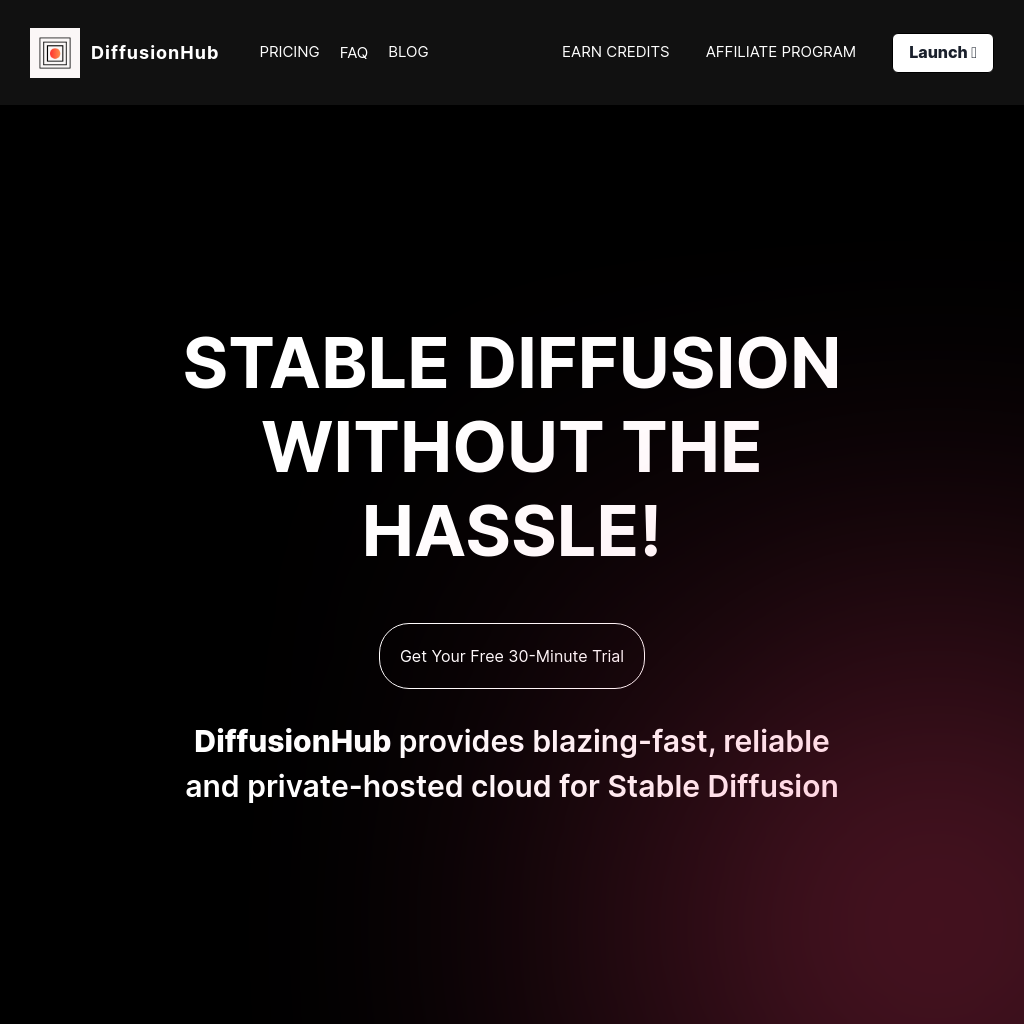 DiffusionHub: Seu Portal para Stable Diffusion - Crie com Facilidade