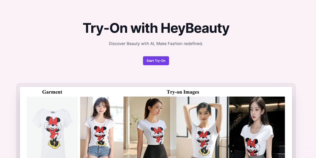 HeyBeauty - Virtuelle Anprobe mit KI-App